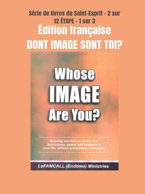 cover image of DONT IMAGE SONT TOI? Édition française